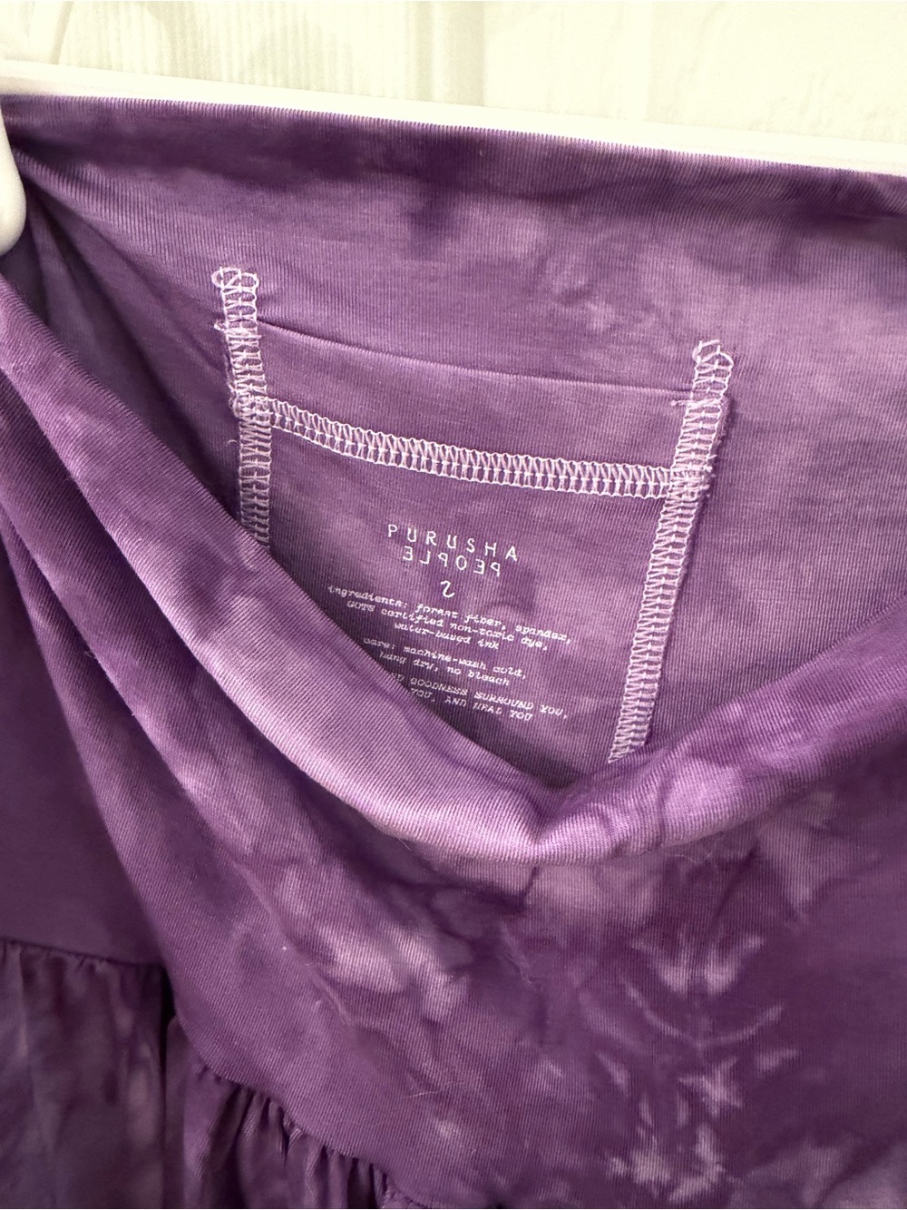 Purusha People white clover sojourn pants - Picture 4 of 5
